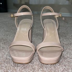 Nude heels